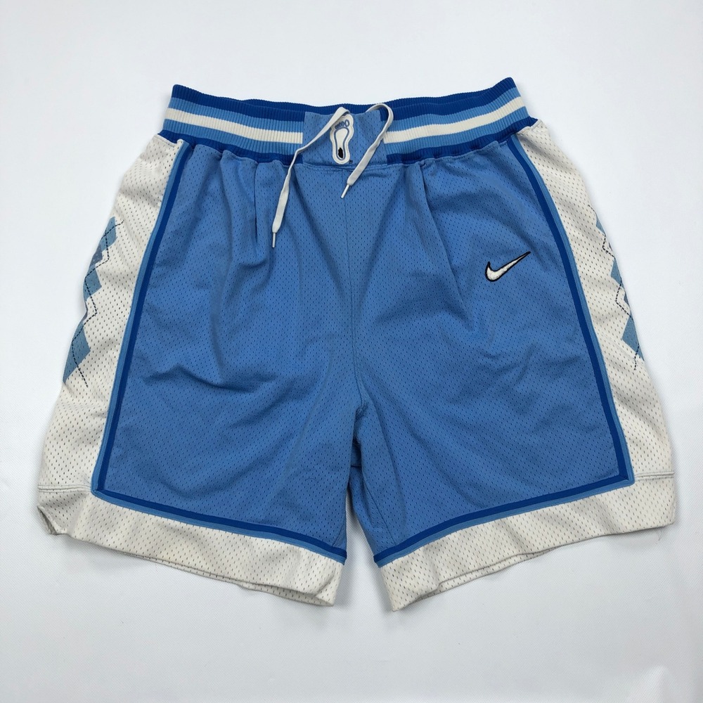 Vintage 90s Nike North Carolina Tar Heels UNC Basketball Mesh Shorts XL USA